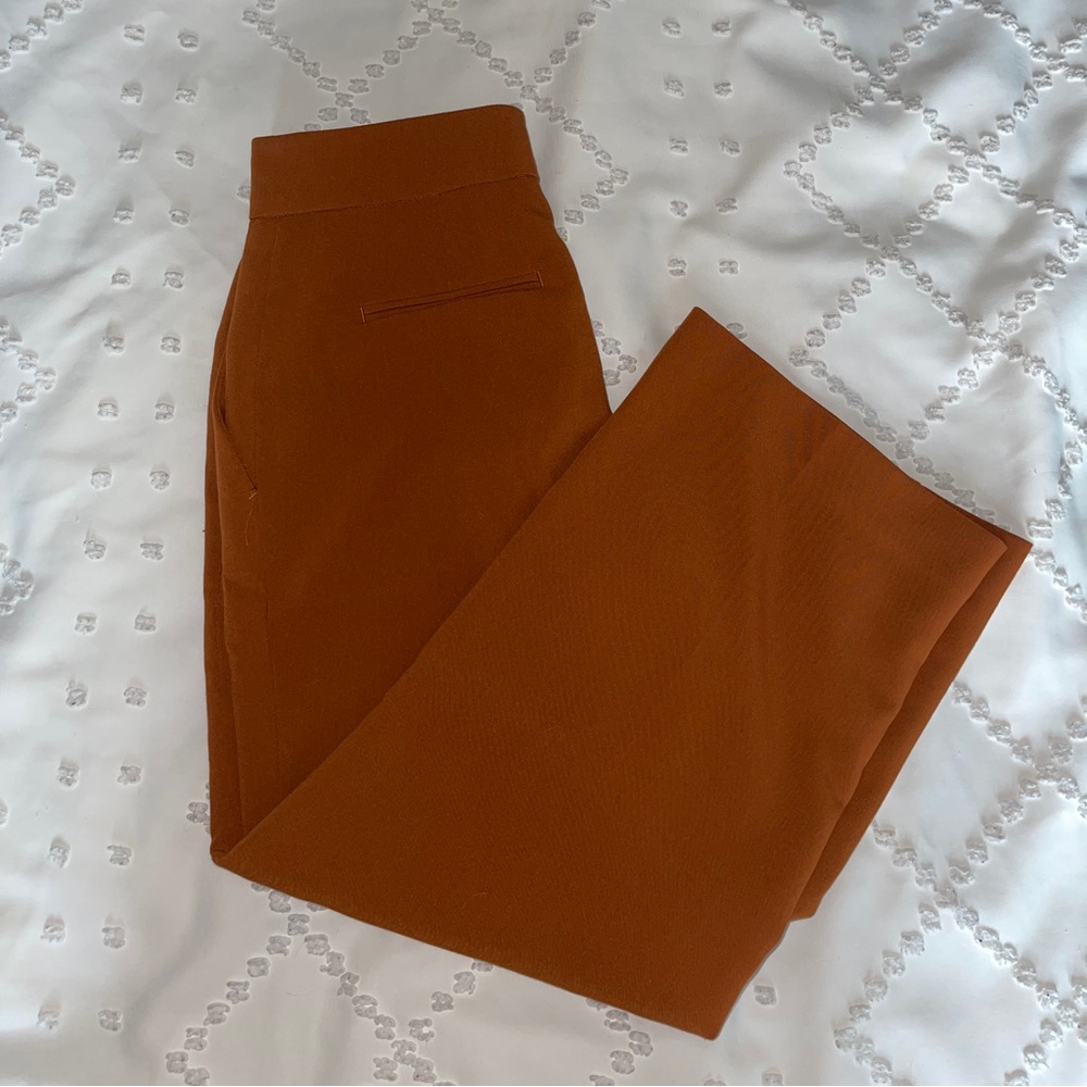 Ann Taylor Burnt Orange Pants Size 2P